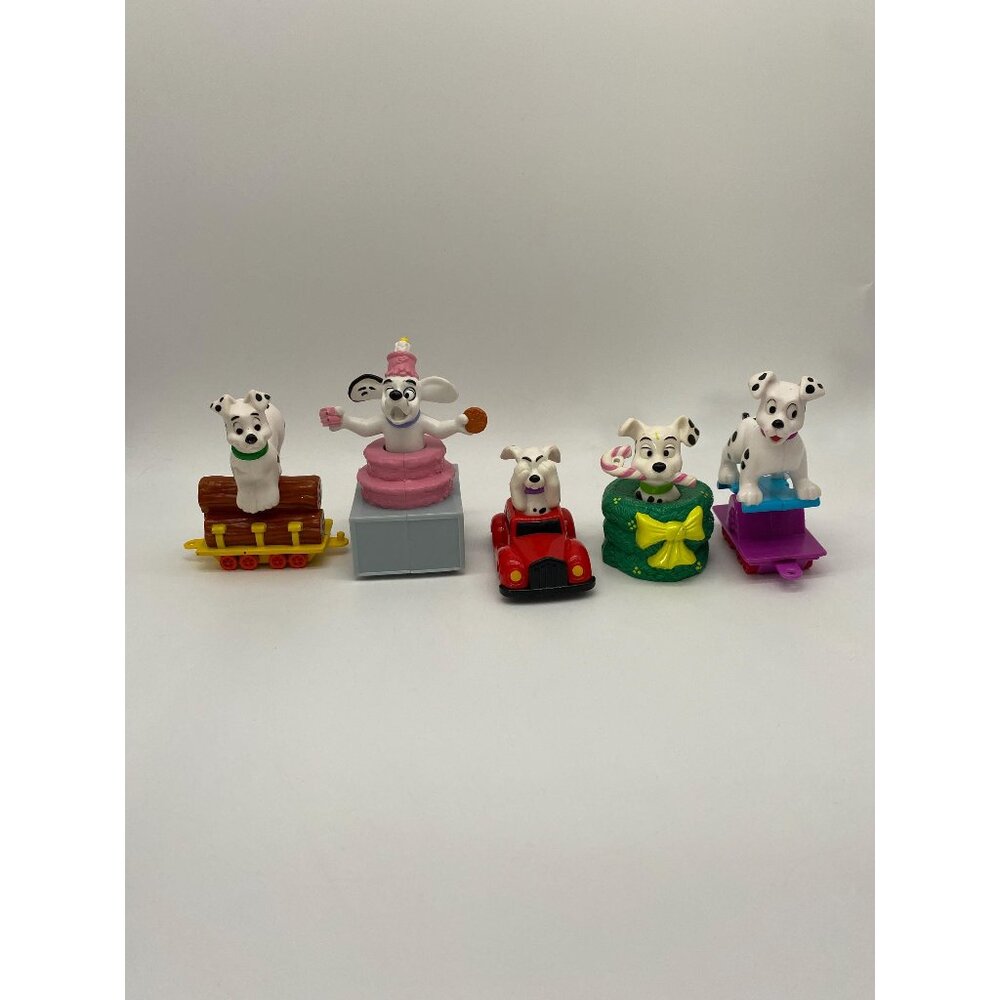 Disney 101/102 Dalmatians McDonald's Happy Meal Collectible Toy Figurine Set